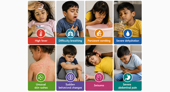 Child Needs Immediate Pediatric Care