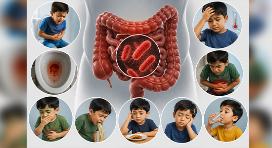 Symptoms of Shigella Infection